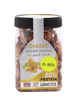 Modern Bakery 27% Protein Baked Crackers Cheese Flavor - soy free  low carbohydrates  low sugar 200 gr