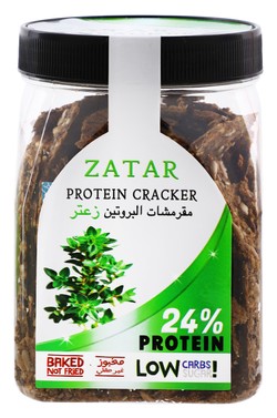 Modern Bakery 24% Protein Baked Crackers with Zaatar 200 gr