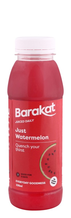 Barakat Fresh Watermelon Juice - preservatives free  additive free  no added sugar 330 ml