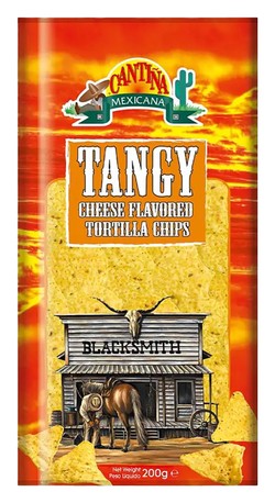 Cantina Mexicana Tangy Cheese Tortilla Chips 200 gr