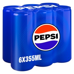 Pepsi Regular 6 x 355 ml