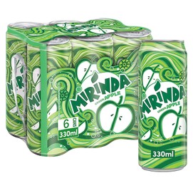 Mirinda Зеленое яблоко 6 x 330 мл