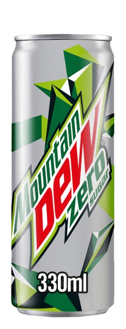 Mountain Dew Zero Sugar 330 ml