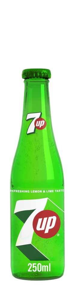 7up Regular Glass Bottle 250 ml