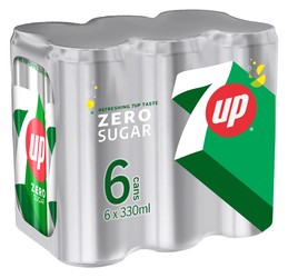 7up Zero Sugar 6 x 330 ml