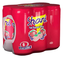 Shani Fruit Drink 6 x 330 ml