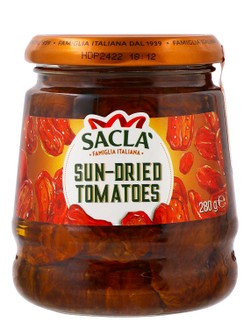 Sacla Sun-Dried Tomatoes in Sunflower Seed Oil 280 gr