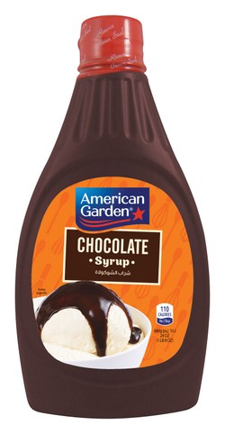 American Garden Chocolate Syrup - vegan  gluten free 680 gr