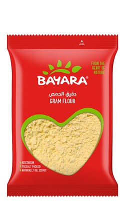 Bayara Gram Flour - no added artificial flavors  no added artificial colorants  no added artificial preservatives 400 gr