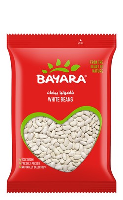 Bayara White Beans - no added artificial flavors  no added artificial colorants  no added artificial preservatives 400 gr