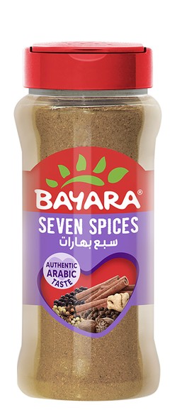 Bayara Seven Spices - no added artificial flavors  no added artificial colorants  no added artificial preservatives 145 gr