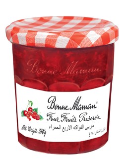 Bonne Maman Four Fruit Jam 370 gr