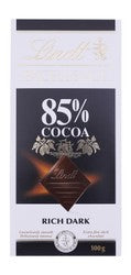 Плитка темного шоколада Lindt Excellence 85% 100 гр