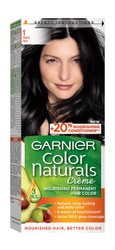 Garnier Color Naturals Nourishing Permanent Hair Dye Cream with Shea Butter  Avocado & Olive Oils Black 1 1 pack