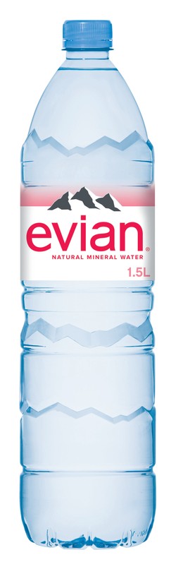 Evian Natural Mineral Water 1.5L 1.5 L