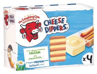 La Vache Qui Rit Dip & Crunch Cheese with Snack Sticks (4 Pieces) 140 gr