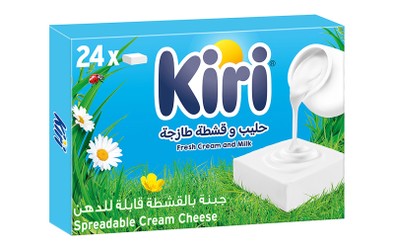 Kiri Spreadable Cream Cheese (24 Portions) 400 gr