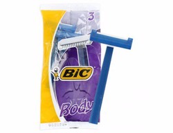 BiC Body Razors 3 per pack