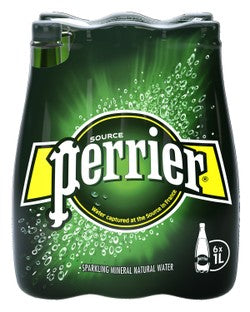 Perrier Sparkling Water (6x1L) 6 x 1 L