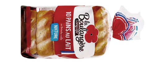 La Boulangere Brioche Milk Roll Breads (10 Pieces) 350 gr