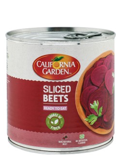 California Garden Sliced Beets - artificial flavors free  low fat 240 gr