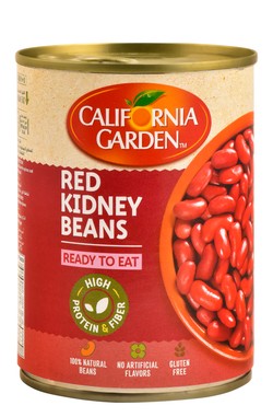 California Garden Red Kidney Beans - artificial flavors free  gluten free 240 gr