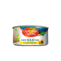 California Garden Solid White Tuna in Sunflower Oil 120 gr