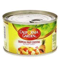 California Garden Tropical Fruit Cocktail in Light Syrup 140 gr