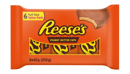 Reese s Milk Chocolate Peanut Butter Cups (Value Pack) 6 x 42 gr