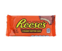 Reese s Milk Chocolate Peanut Butter Cups (2 Pieces) 42 gr