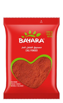 Bayara Chili Powder - no added artificial flavors  no added artificial colorants  no added artificial preservatives 200 gr