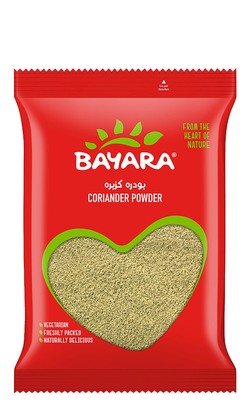 Bayara Coriander Powder - no added artificial flavors  no added artificial colorants  no added artificial preservatives 200 gr