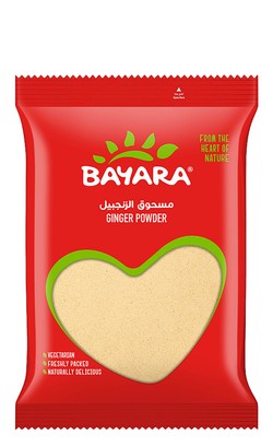 Bayara Ginger Powder - no added artificial flavors  no added artificial colorants  no added artificial preservatives 200 gr