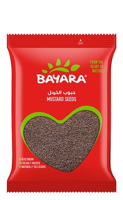 Bayara Mustard Seeds - no added artificial flavors  no added artificial colorants  no added artificial preservatives 200 gr