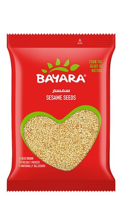 Bayara Sesame Seeds - vegetarian  no added artificial flavors  no added artificial colorants 200 gr