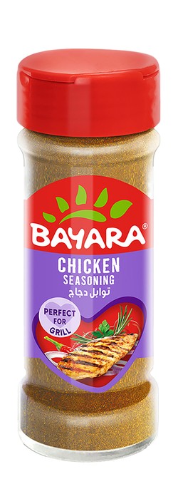 Bayara Chicken Seasoning Mix - no added artificial flavors  no added artificial colorants  no added artificial preservatives 50 gr