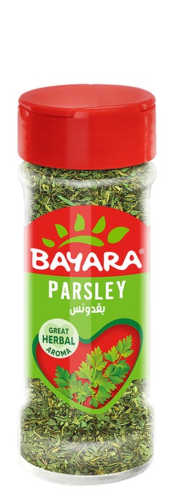 Bayara Dried Parsley - no added artificial flavors  no added artificial colorants  no added artificial preservatives 7 gr