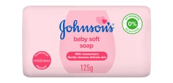 Johnson s Baby Soft Soap Bar with Moisturizes - parabens free  alcohol free 125 gr