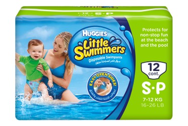 Huggies Little Swimmers Small Disposable Swimpants (7-12kg) 12 per pack