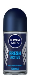 Nivea Men Fresh Active 48H Antiperspirant Roll-On Deodorant 50 ml