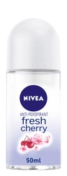 Nivea Fresh Cherry Antiperspirant Deodorant Roll-On for Women 50 ml