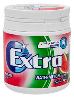 Extra Chewing Gum Watermelon Flavor - sugar free 60 per pack