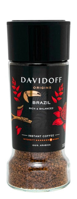 Davidoff Brazilian Arabica Instant Coffee - Intensity 8 100 gr