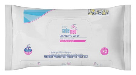 Sebamed Baby Extra Soft Cleansing Wipes for Delicate Skin 72 wipes