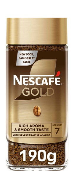 Nescafé Gold Arabica Instant Coffee - Intensity 7 190 gr