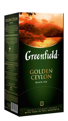 Greenfield Golden Ceylon Black Tea Bags 25 per pack