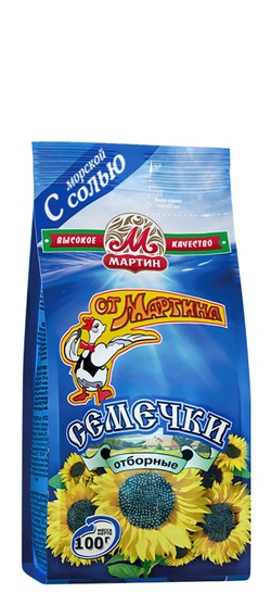 Martin Sea Salted & Roasted Sunflower Seeds 100 gr