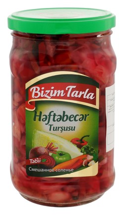 Bizim Tarla Mixed Pickles 670 gr