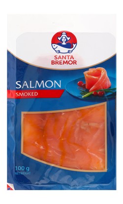 Santa Bremor Smoked Salmon Fillet 100 gr