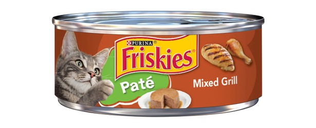 Purina Friskies Wet Food Pate with Mixed Grill for Adult Cats 156 gr